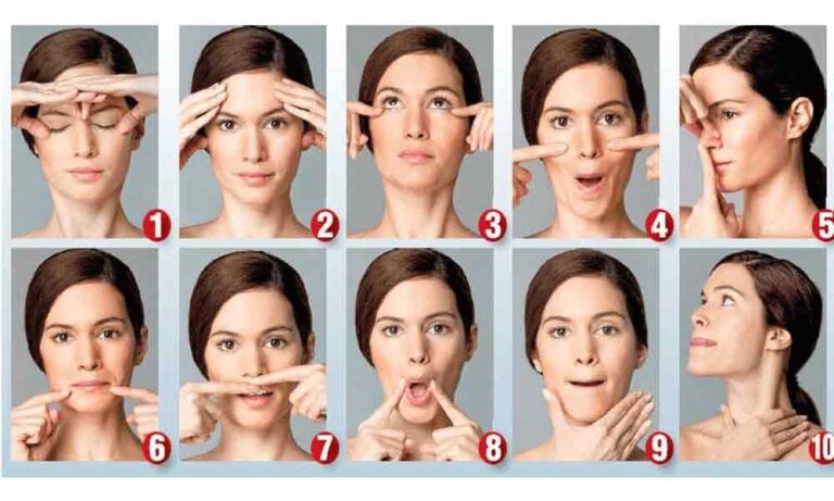 10 Effective Face Yoga Moves to Relax Tension and Firm Your Skin